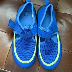 Kids' Blue and Neon Green Water Shoes